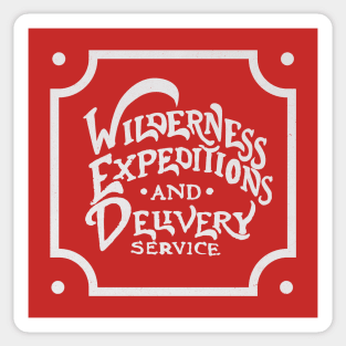 Wilderness Expeditions and Delivery Service Sticker